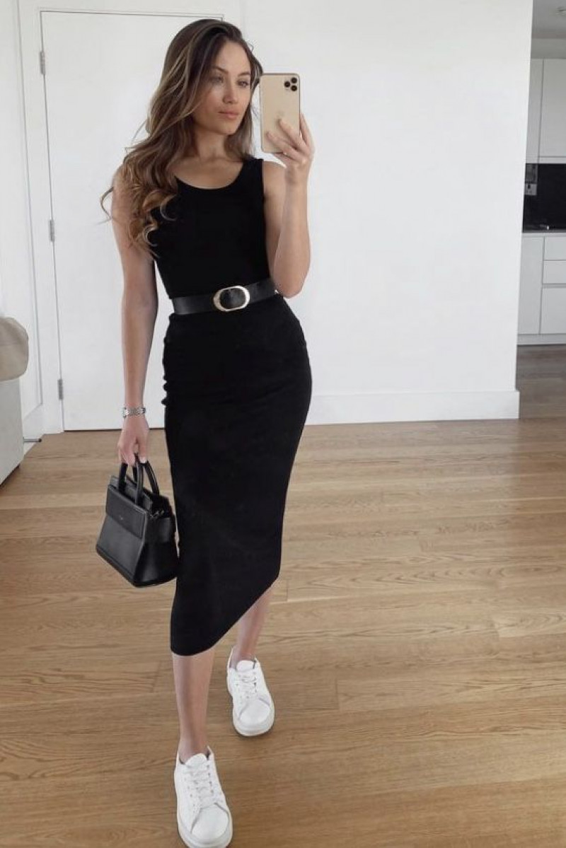 woman, little black dress, sleeveless shirt, women's apparel, cocktail dress, formal wear, day dress