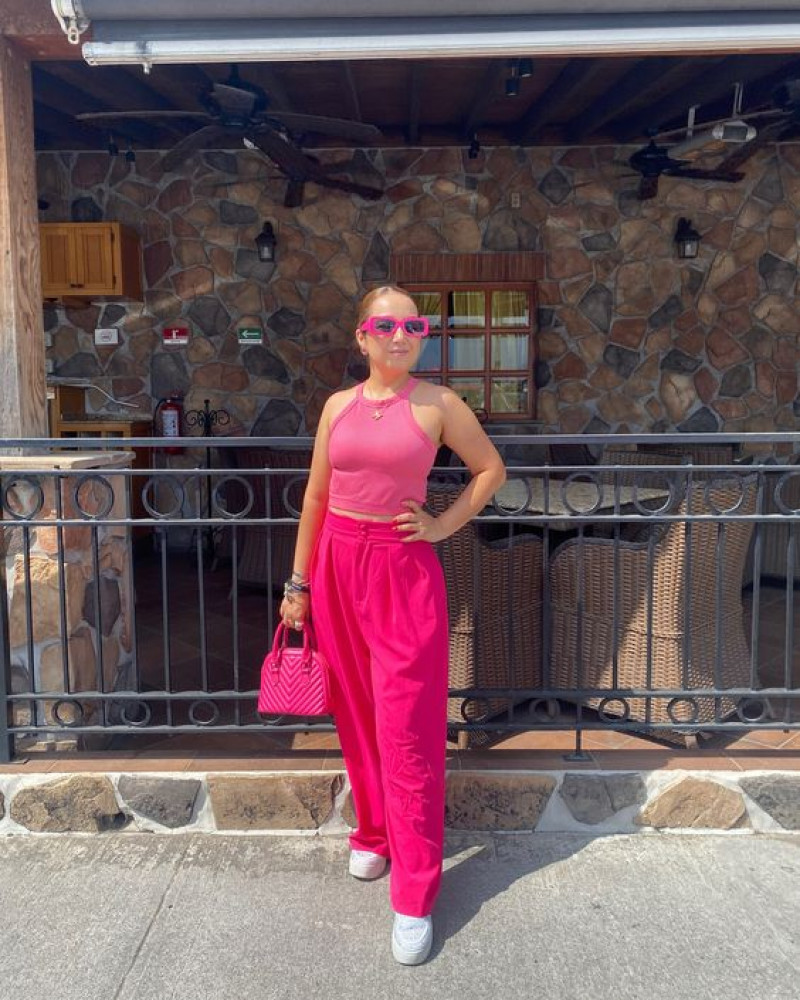 Pink Jumpsuit, Travel Outfit, Summer Style.