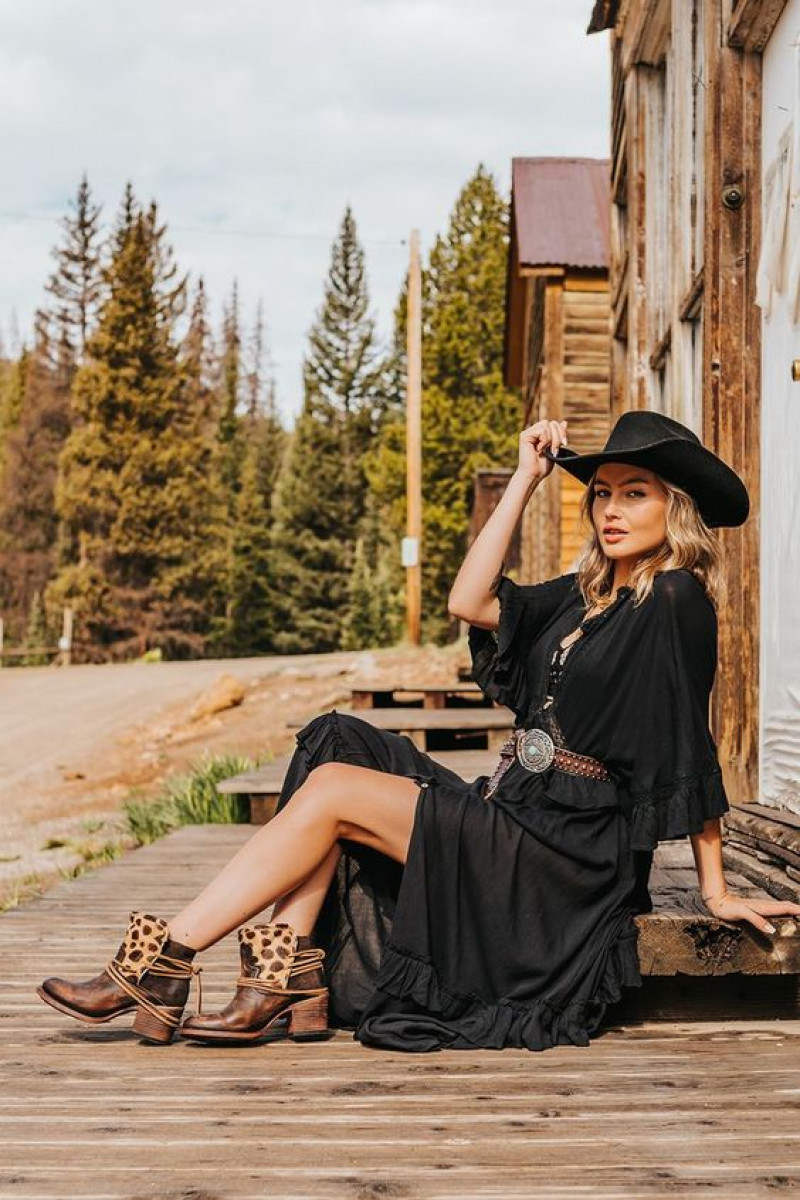 Cowgirl black dress