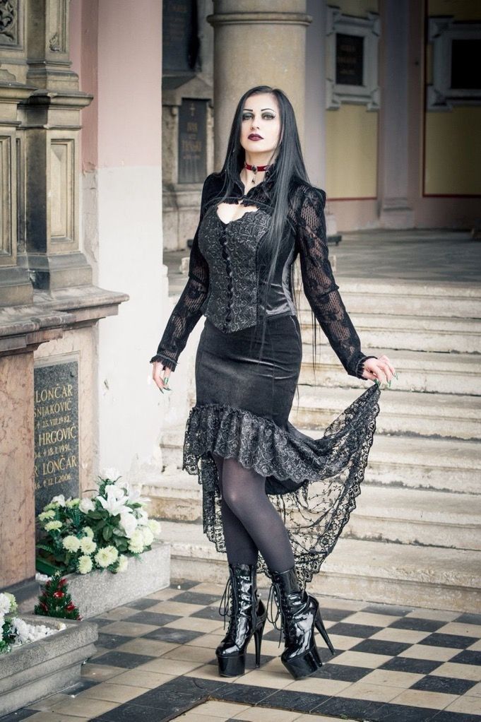 Black Lace and Velvet Ensemble