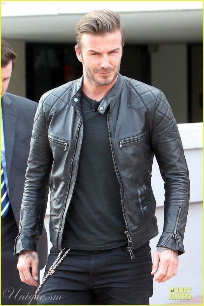 10 Celebrities Redefining Leather Jacket Fashion